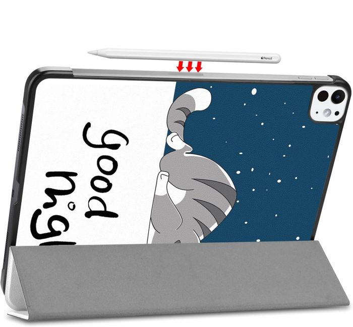 Чохол-книжка BeCover Smart Case для Apple iPad Pro 13" M4 2024 Good Night (711651)