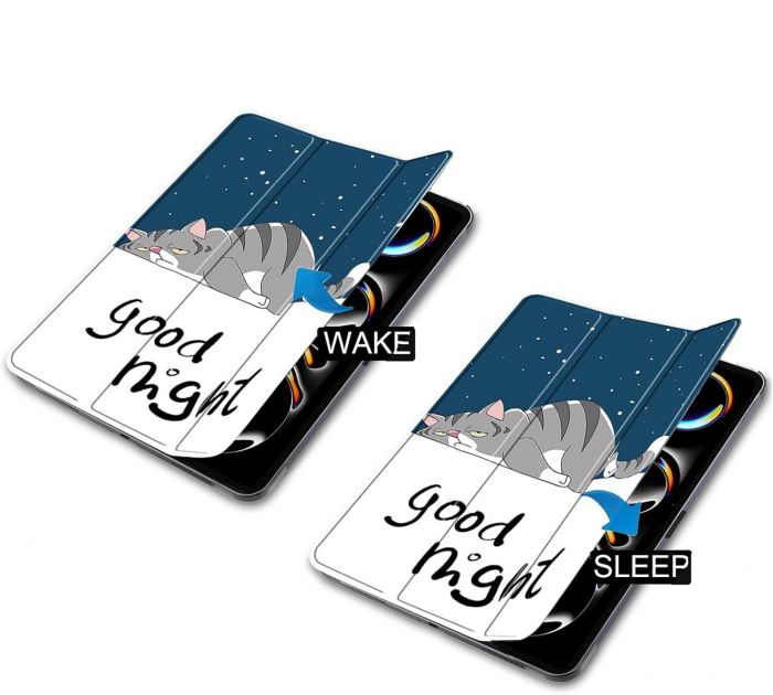 Чохол-книжка BeCover Smart Case для Apple iPad Pro 13" M4 2024 Good Night (711651)