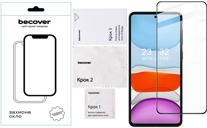 Захисне скло BeCover для Oppo A60 Black (711666)
