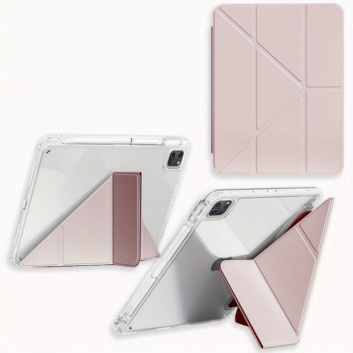 Чохол-книжка BeCover Ultra Slim Origami для Apple iPad Pro M4 2024 11" Pink (711691)