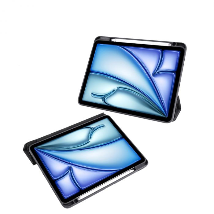 Чохол-книжка BeCover Soft Edge TPU з кріпленням Apple Pencil для Apple iPad Air 13" M2 2024 Black (711711)