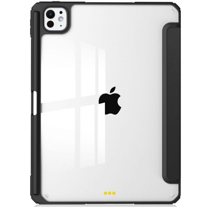 Чохол-книжка BeCover Soft Edge TPU з кріпленням Apple Pencil для Apple iPad Pro 11" M4 2024 Black (711714)