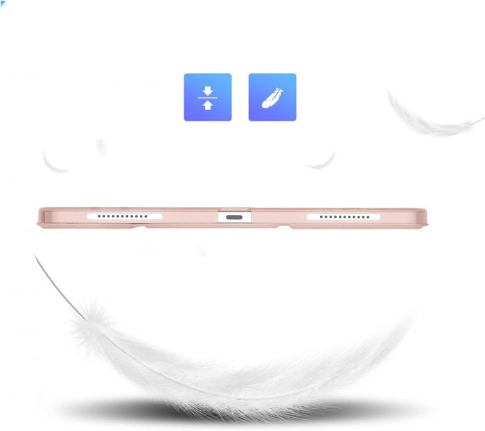 Чохол-книжка BeCover Tri Fold Hard для Apple iPad Air 13" M2 2024 Pink (711724)