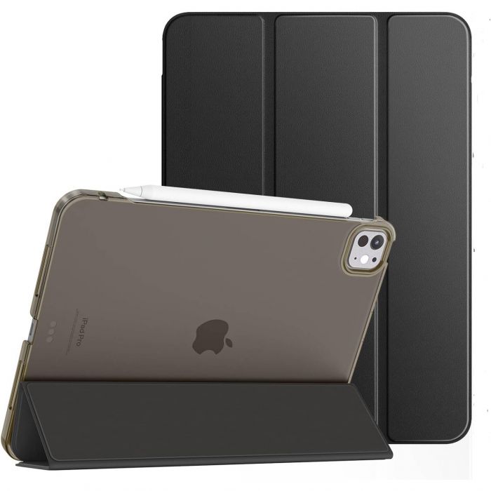 Чохол-книжка BeCover Tri Fold Hard для Apple iPad Pro 11" M4 2024 Black (711726)