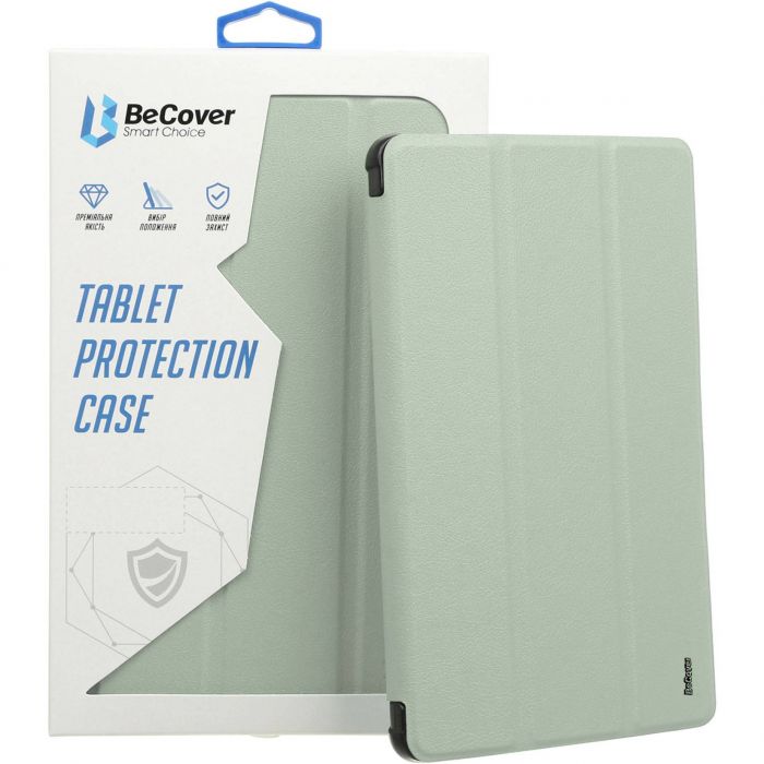 Чохол-книжка BeCover Tri Fold Soft TPU Silicone для Apple iPad Pro 11" M4 2024 Light Green (711747)