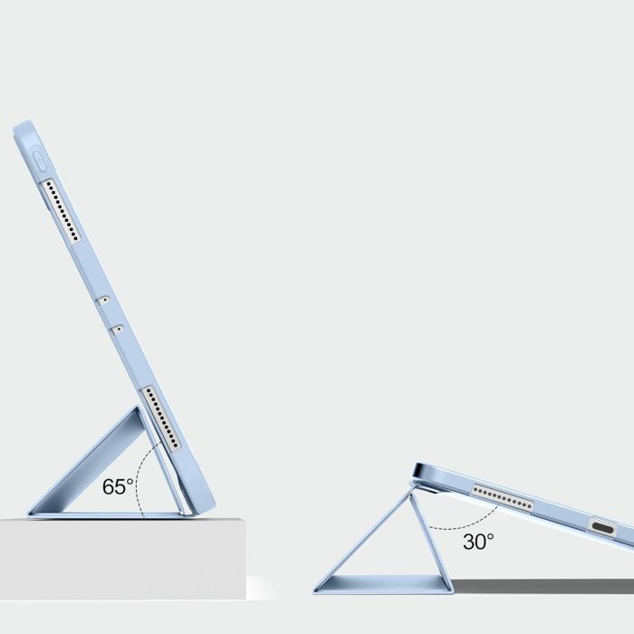 Чохол-книжка BeCover Tri Fold Soft TPU Silicone для Apple iPad Pro Pro 13" M4 2024 Light Blue (711753)