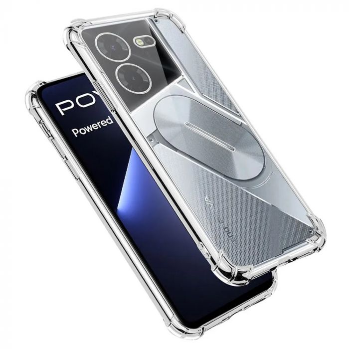 Чохол-накладка BeCover Anti-Shock для Tecno Pova 5 Pro 5G (LH8n) Clear (711780)