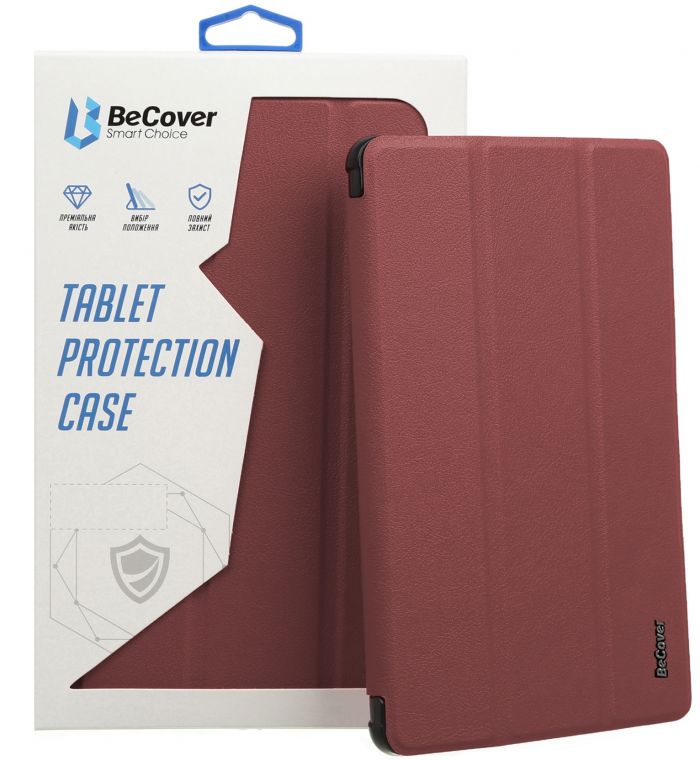Чохол-книжка BeCover Smart Case для Lenovo Tab K11 Plus TB-352F 11.45" Red Wine (711853)