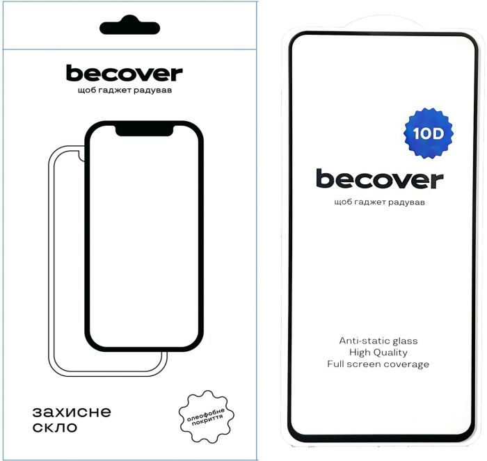 Захисне скло BeCover для Google Pixel 6 10D Black (711866)
