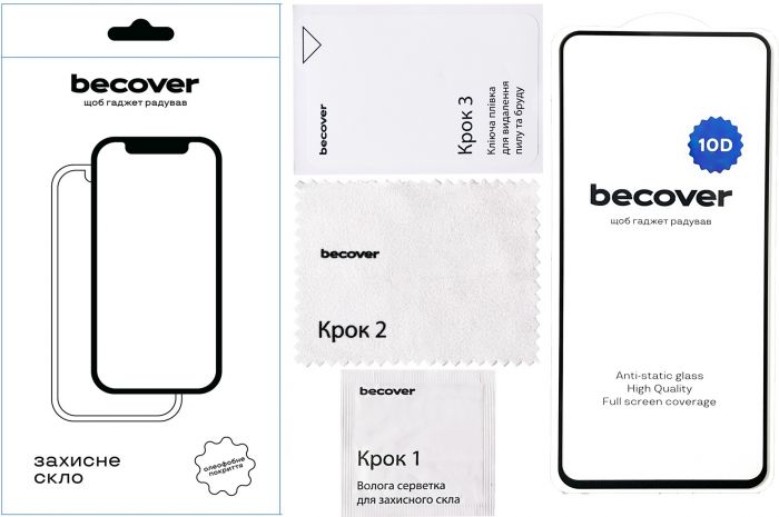Захисне скло BeCover для Google Pixel 6 10D Black (711866)
