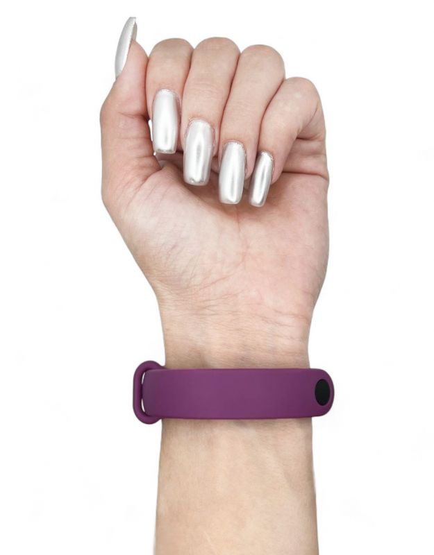 Силіконовий ремінець BeCover для Xiaomi Mi Smart Band 9 Purple (711952)