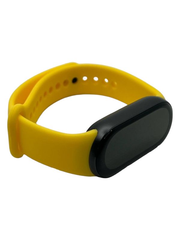 Силіконовий ремінець BeCover для Xiaomi Mi Smart Band 9 Yellow (711957)
