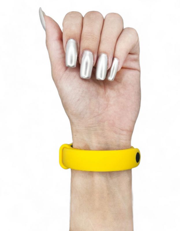 Силіконовий ремінець BeCover для Xiaomi Mi Smart Band 9 Yellow (711957)