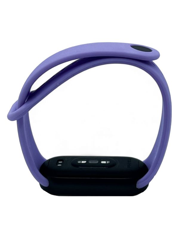 Силіконовий ремінець BeCover для Xiaomi Mi Smart Band 9 Lilac (711960)