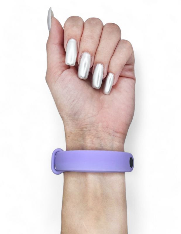 Силіконовий ремінець BeCover для Xiaomi Mi Smart Band 9 Lilac (711960)