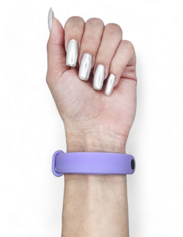 Силіконовий ремінець BeCover для Xiaomi Mi Smart Band 9 Light Purple (711963)