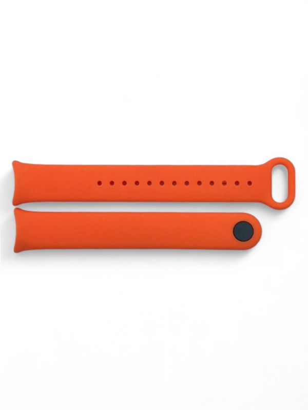 Силіконовий ремінець BeCover для Xiaomi Mi Smart Band 9 Orange (711965)