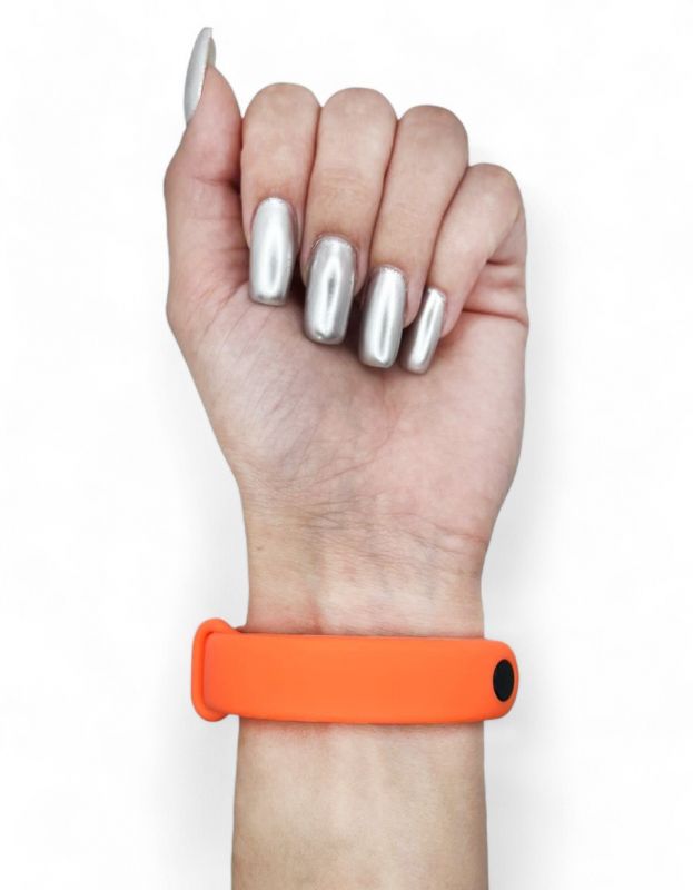 Силіконовий ремінець BeCover для Xiaomi Mi Smart Band 9 Orange (711965)