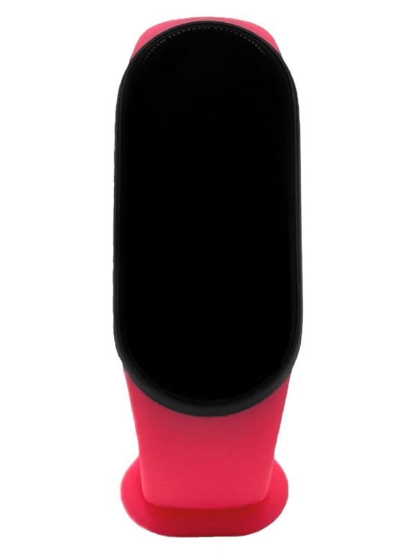 Силіконовий ремінець BeCover для Xiaomi Mi Smart Band 9 Rose Red (711968)