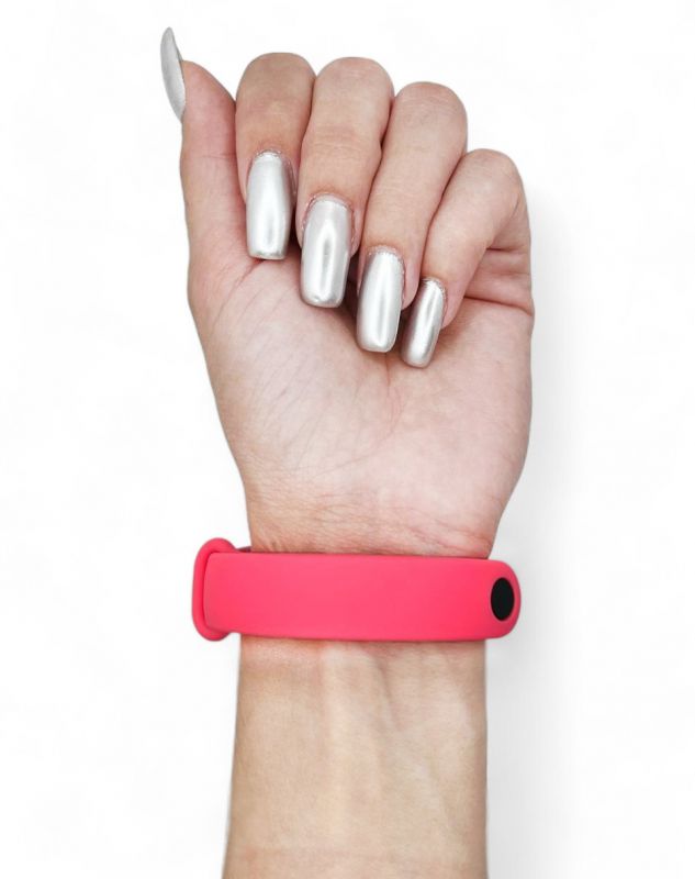 Силіконовий ремінець BeCover для Xiaomi Mi Smart Band 9 Rose Red (711968)
