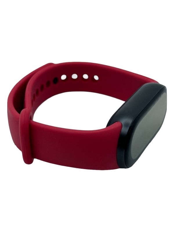 Силіконовий ремінець BeCover для Xiaomi Mi Smart Band 9 Red Wine (711969)