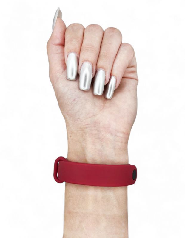 Силіконовий ремінець BeCover для Xiaomi Mi Smart Band 9 Red Wine (711969)