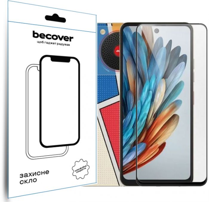 Захисне скло BeCover для ZTE Nubia Music Black (711974)