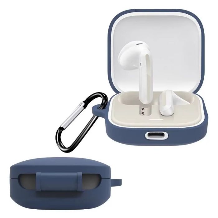 Чохол для навушників BeCover Silicon для Xiaomi Redmi Buds 6 Active Deep Blue (712013)