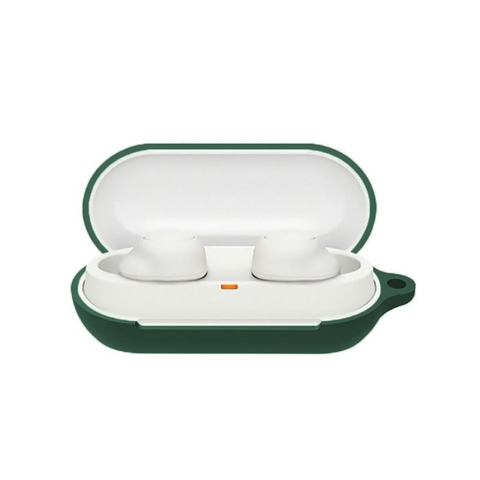 Чохол для навушників BeCover Silicon для Sony WF-C500 Dark Green (712022)