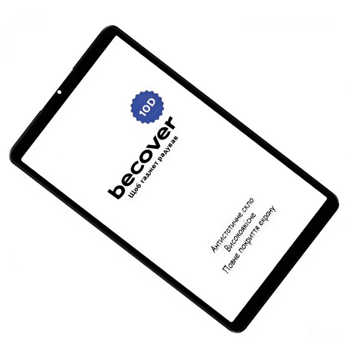 Захисне скло BeCover 10D для Xiaomi Redmi Pad SE 8.7" Black (712126)