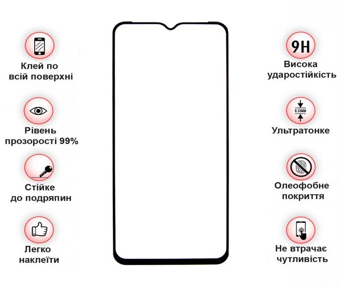 Захисне скло BeCover для Ulefone Armor 21 Black (712133)