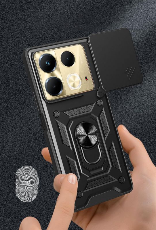 Чохол-накладка BeCover Military для Infinix Note 40 (X6853) Black (712159)