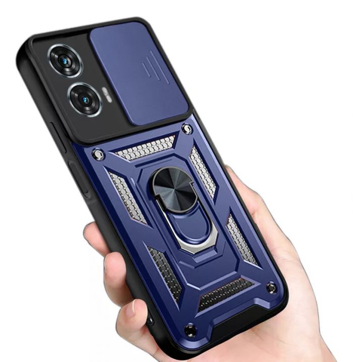 Чохол-накладка BeCover Military для Motorola Moto G85 Blue (712164)