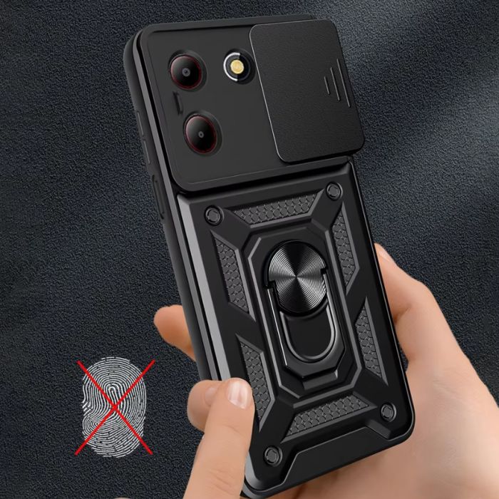 Чохол-накладка BeCover Military для ZTE Blade A54 Black (712172)