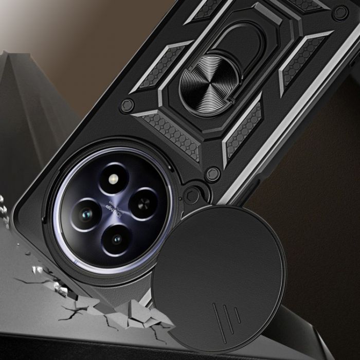 Чохол-накладка BeCover Military для Realme 12 5G Black (712175)