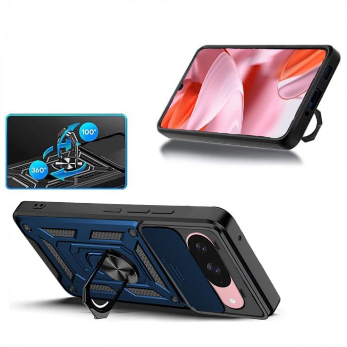 Чохол-накладка BeCover Military для Google Pixel 9 Blue (712185)