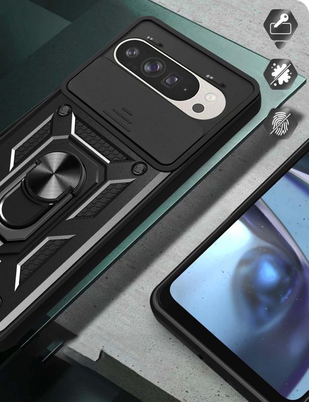 Чохол-накладка BeCover Military для Google Pixel 9 Pro Black (712186)