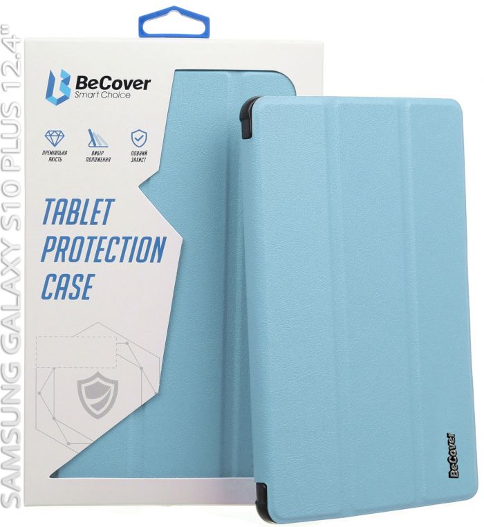 Чохол-книжка BeCover Smart Case для Samsung Galaxy Tab S10 Plus SM-X820/SM-X826 Light Blue (712236)