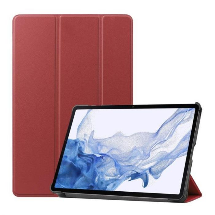Чохол-книжка BeCover Smart Case для Samsung Galaxy Tab S10 Plus SM-X820/SM-X826 Red Wine (712239)