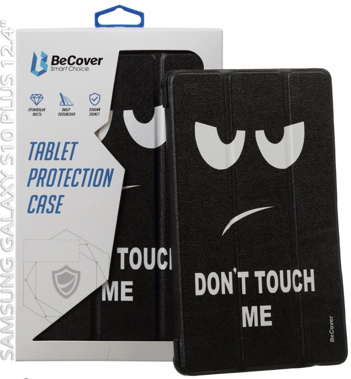 Чохол-книжка BeCover Smart Case для Samsung Galaxy Tab S10 Plus SM-X820/SM-X826 Don`t Touch (712242)