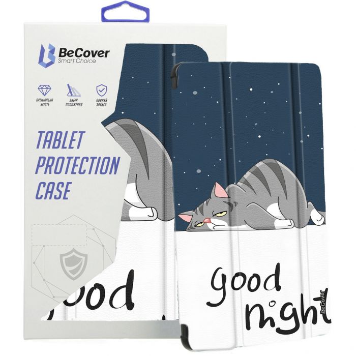 Чохол-книжка BeCover Smart Case для Samsung Galaxy Tab S10 Plus SM-X820/SM-X826 Good Night (712244)
