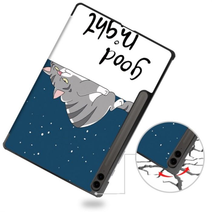 Чохол-книжка BeCover Smart Case для Samsung Galaxy Tab S10 Plus SM-X820/SM-X826 Good Night (712244)