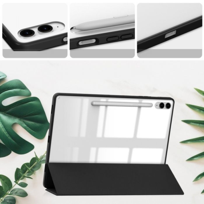 Чохол-книжка BeCover Soft Edge для Samsung Galaxy Tab S10 Plus SM-X820/SM-X826 Black (712252)
