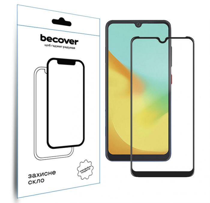Захисне скло BeCover для ZTE Blade A35/A55 Black (712313)