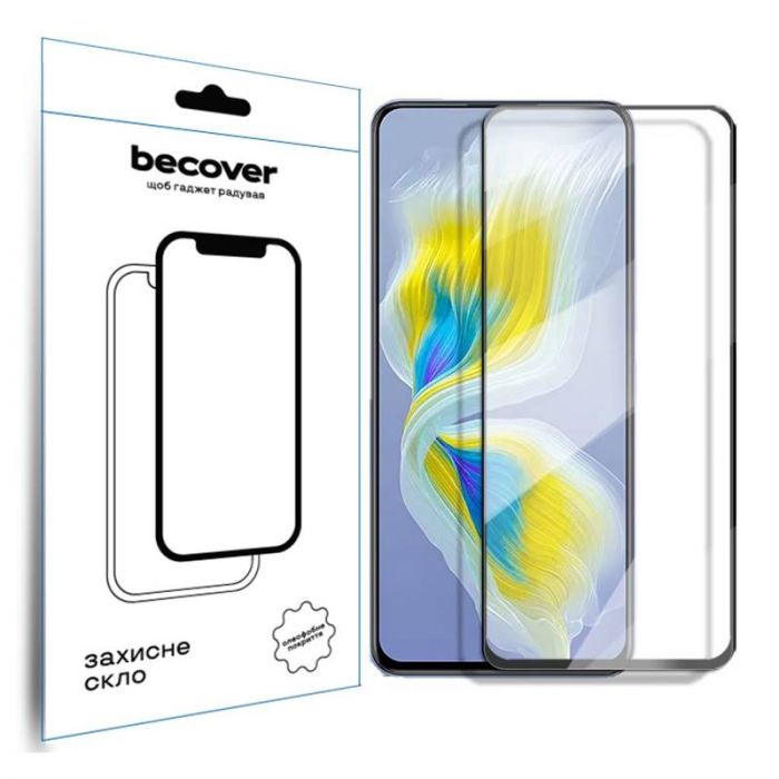Захисне скло BeCover для Infinix Smart 9 (X6532) Black (712347)