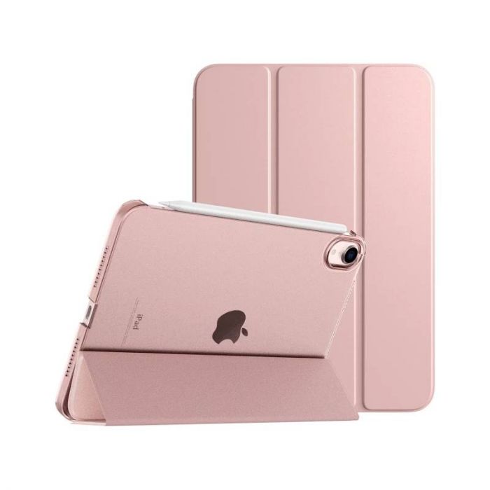 Чохол-книжка BeCover Tri Fold Hard для Apple iPad Mini 7 2024 8.3" Rose Gold (712456)