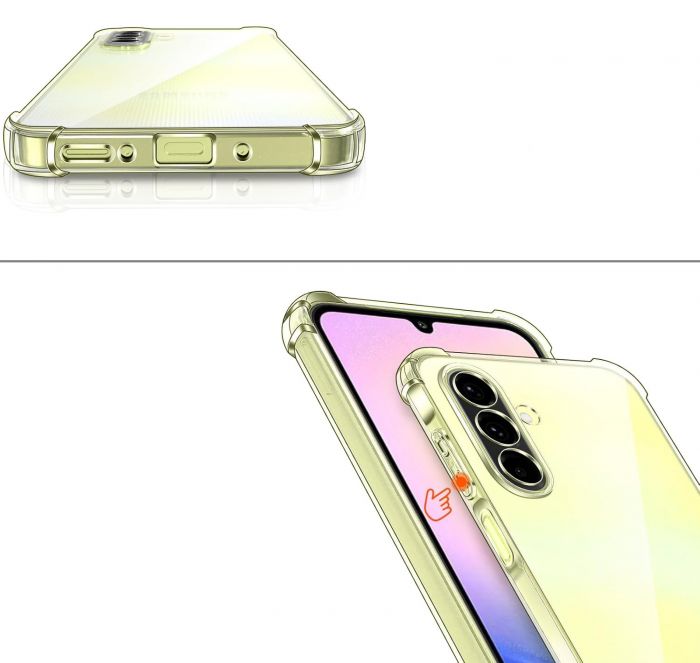 Чохол-накладка BeCover Anti-Shock для Samsung Galaxy A26 SM-A266 Clear (712892)