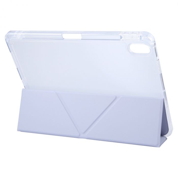 Чохол-книжка BeCover Ultra Slim Origami Transparent з кріпленням Apple для Apple iPad Mini 7 2024 Purple (712937)