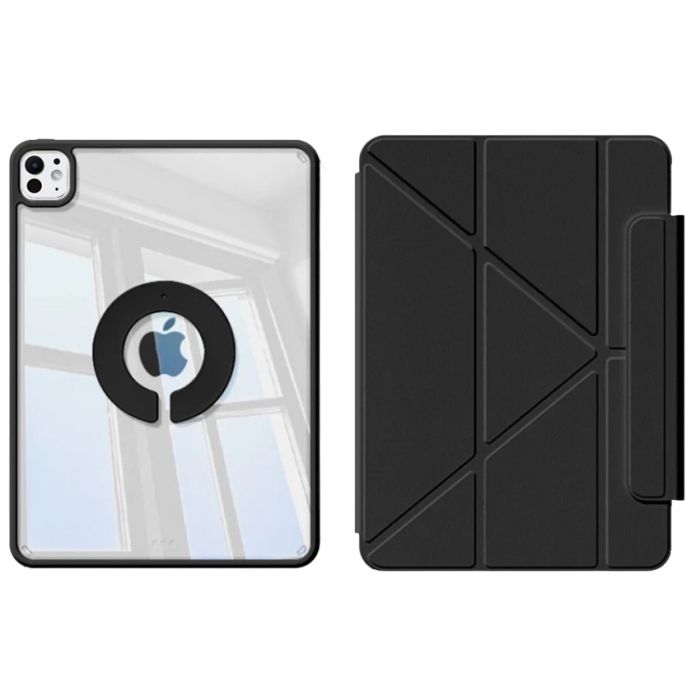 Чохол-книжка BeCover Ultra Slim Origami Flex для Apple iPad Pro 13 (2024) Black (712978)