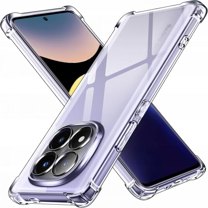 Чохол-накладка BeCover Anti-Shock для Xiaomi Redmi Note 14 Pro 4G Clear (713036)